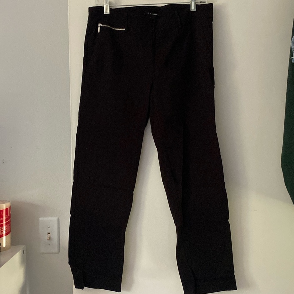 Zac and Rachel, black dress pants, size 8, super stretchy, barely worn